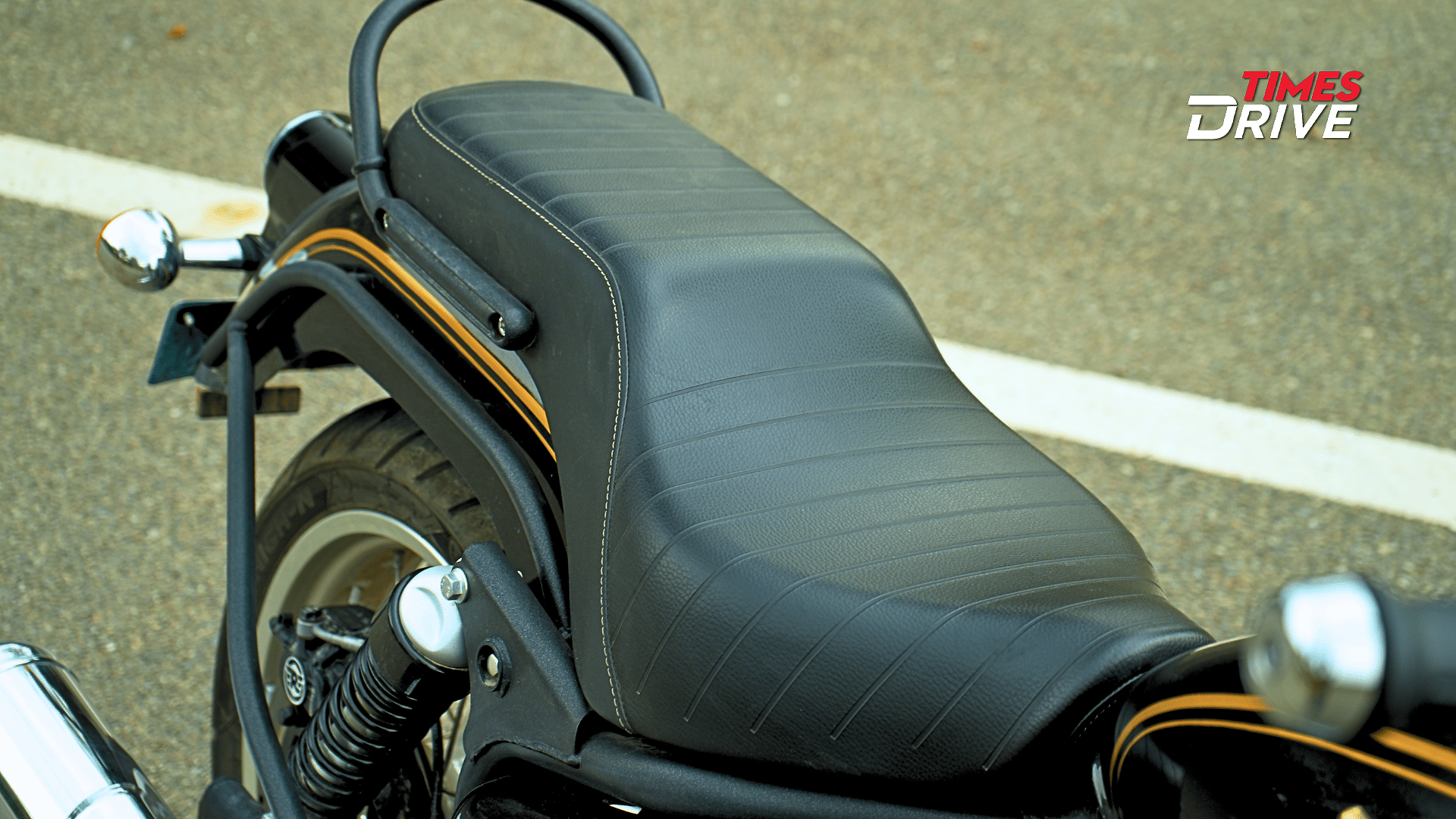 The Bullet 650 Seat Feels Comfortable For Long Rides
