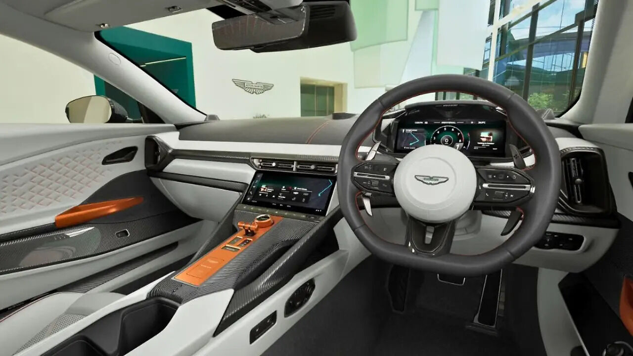 Aston Martin Valen Interior and Features