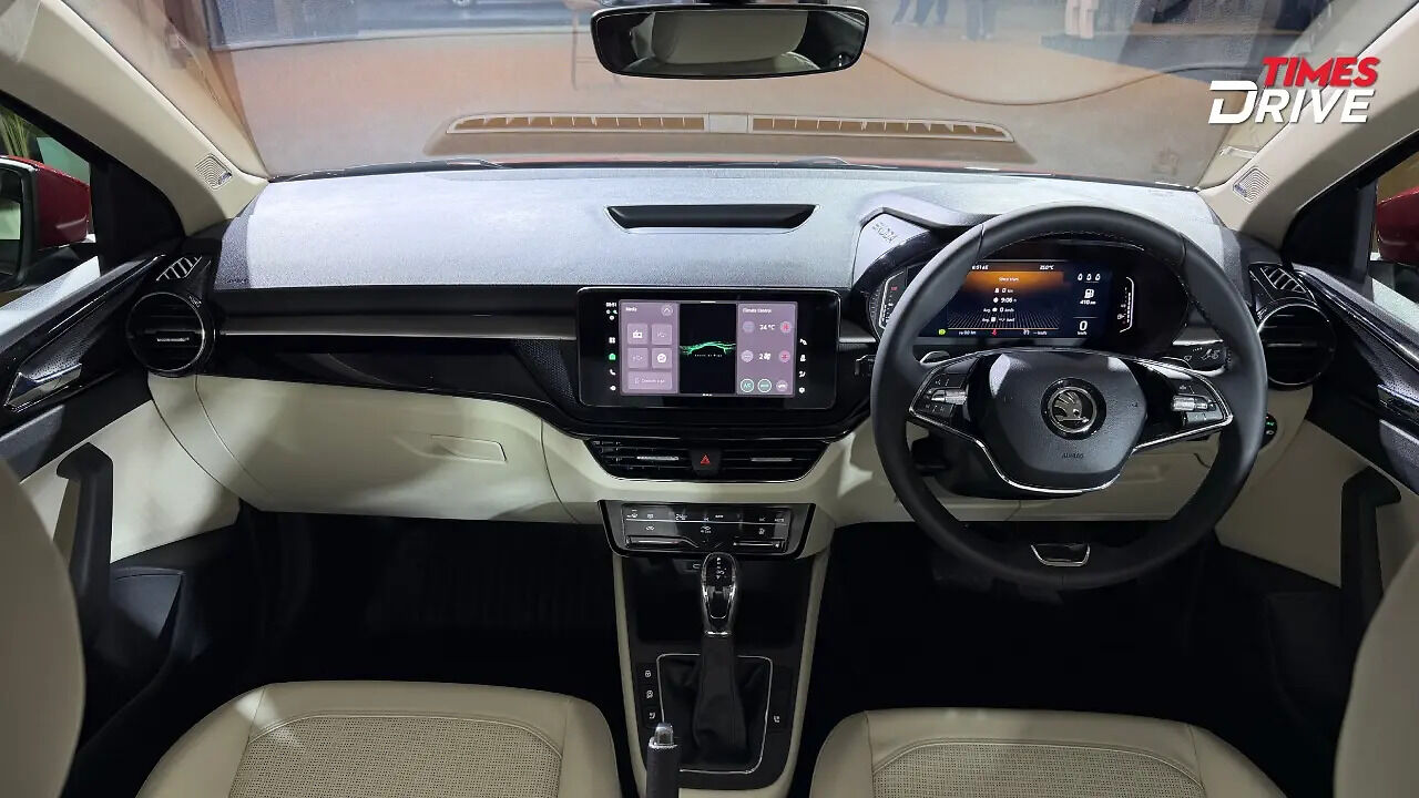 Skoda Slavia Facelift Interior and Features