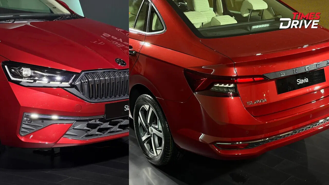 Skoda Slavia Facelift Exterior