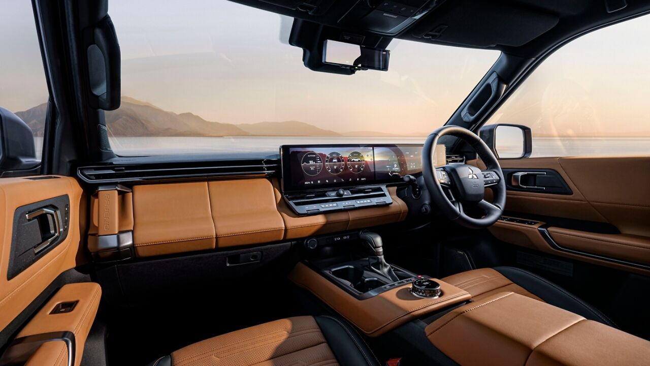 New Mitsubishi Pajero Interior