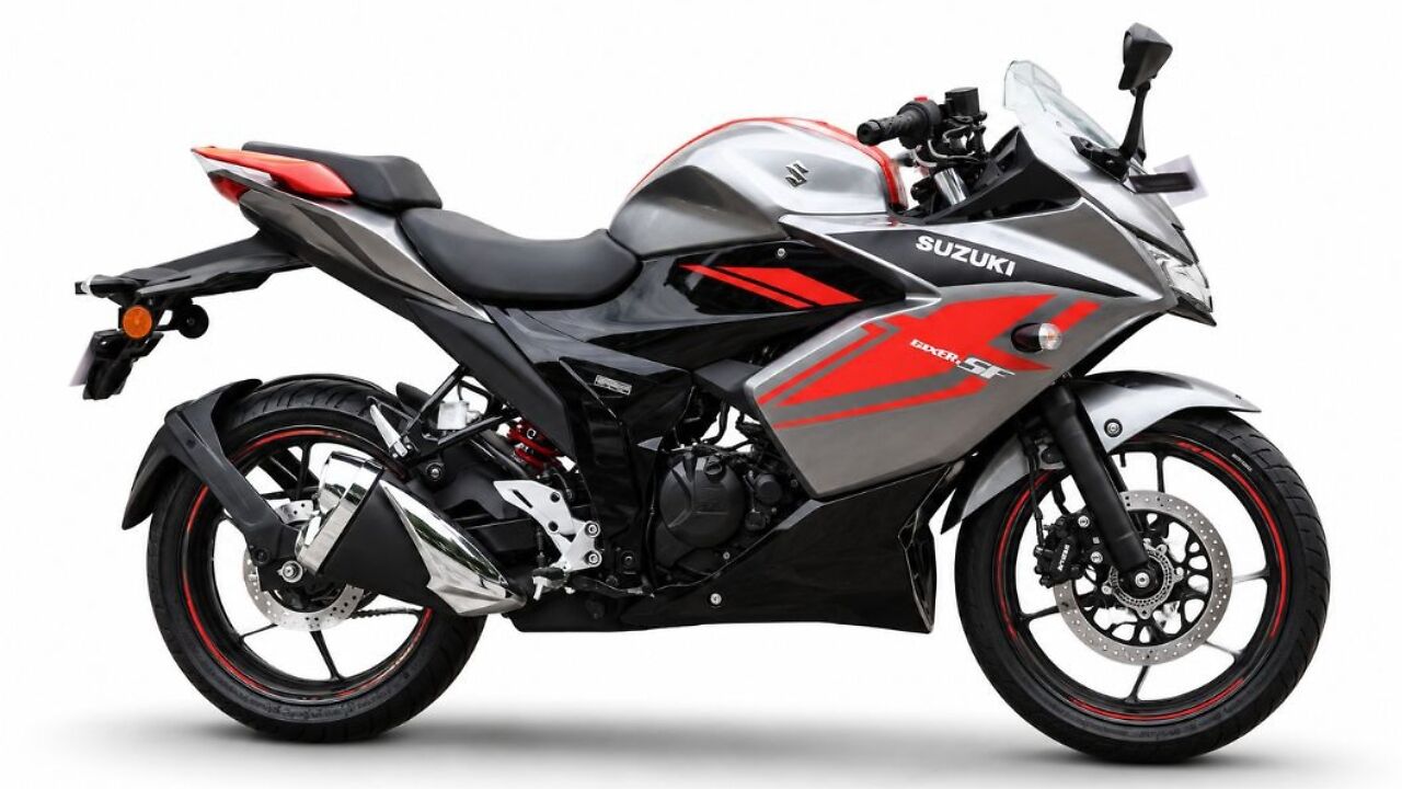 Suzuki Gixxer and Gixxer SF Lineup Updated with Dual-Tone Paint Schemes Whats New