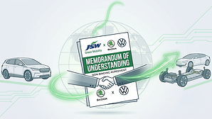 JSW Green Mobility and Skoda-VW Ink Non-Binding MoU