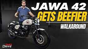 Jawa 42 Motorcycles Get Flashier - 42 FJ Bobber All Stars Edition Walkaround Times Drive