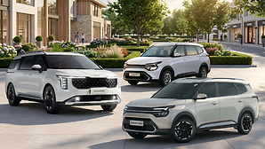 Kia Carens CNG Carens Clavis CNG and Carnival Hybrid Pre-Bookings Open Ahead of India Launch