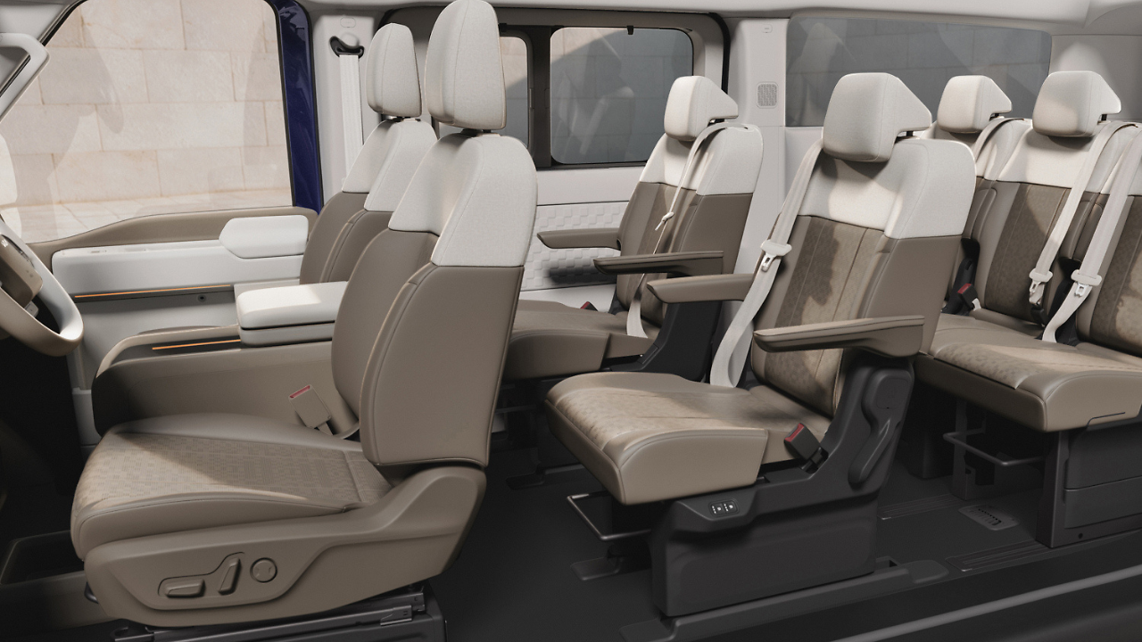 Kia PV7 Seating Layout
