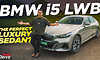 BMW i5 LWB First Drive Review Big Luxurious and Surprisingly Fun  Times Drive