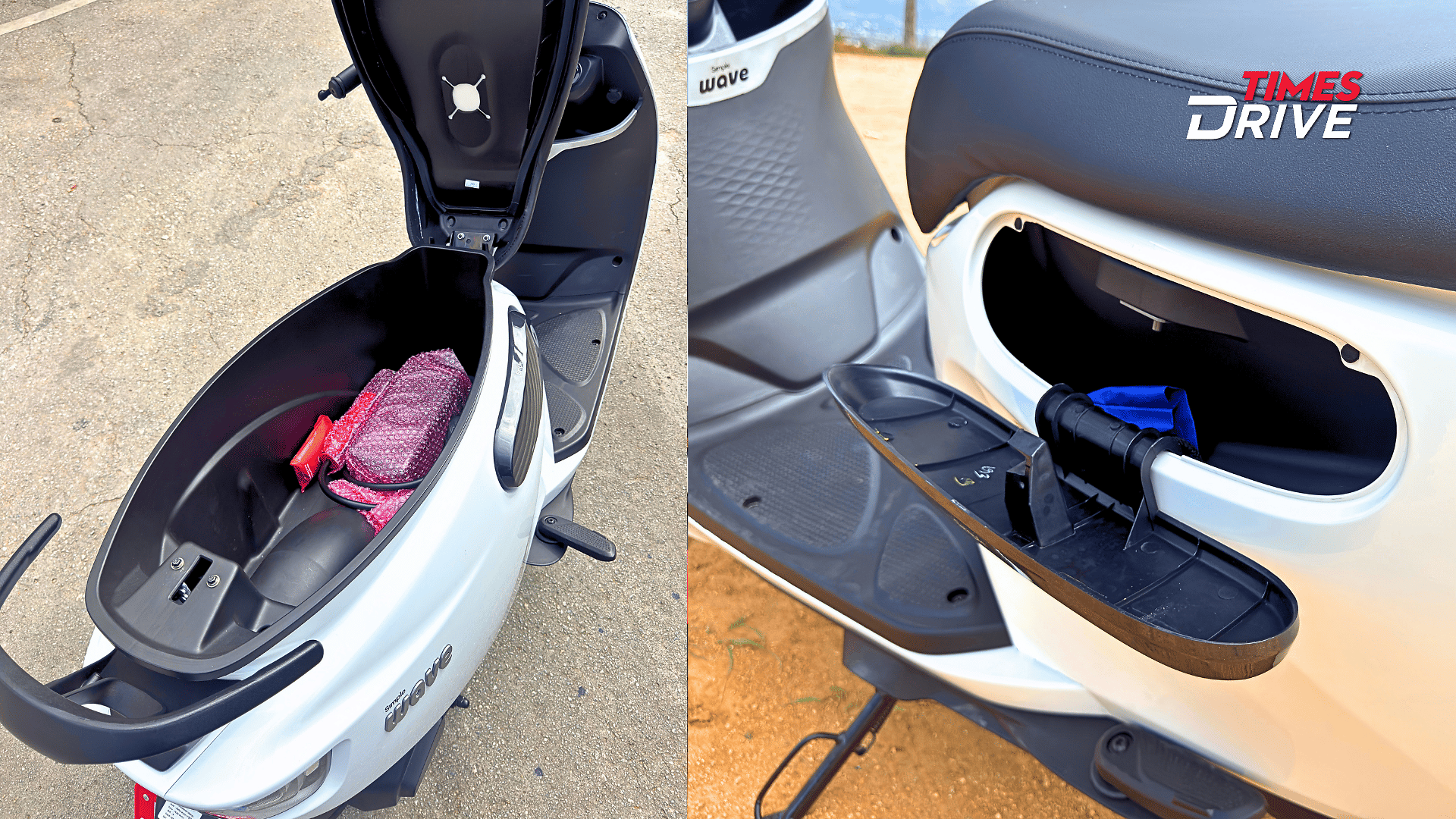 Left Underseat Storage - Right 39Pill39 Storage