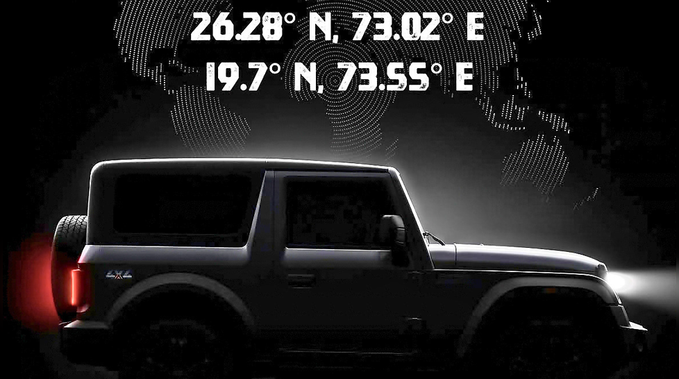 2026 Mahindra Thar Facelift Teased Ahead of Todays India Launch