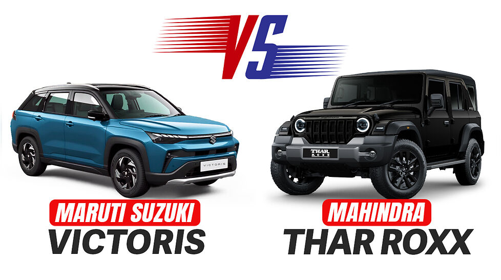 Mahindra Thar Roxx vs Maruti Suzuki Victoris Spec Comparison Whats Different