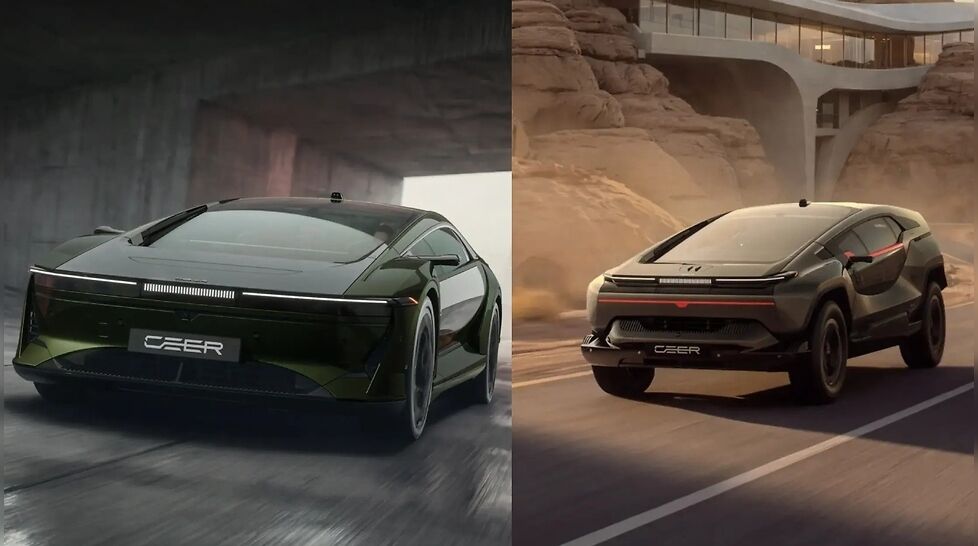 Ceer Exobot Sedan and SUV Revealed as Saudi EV Maker Enters Passenger Car Market