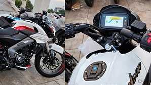 Bajaj Pulsar NS200 NS400Z Spotted with New TFT Console What to Expect