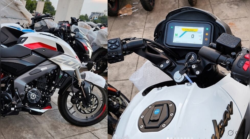Bajaj Pulsar NS200 NS400Z Spotted with New TFT Console What to Expect