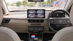 Tata Aeris Cabin Teased Ahead of India Launch Tomorrow with 360-Degree Camera Floating Touchscreen and More