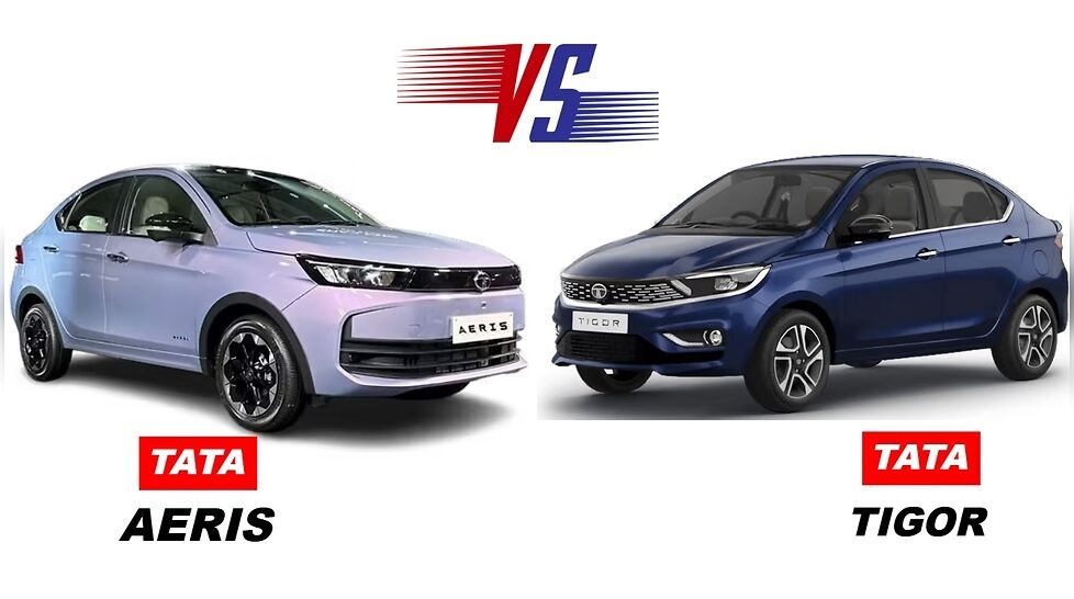 Tata Aeris vs Tata Tigor Whats New