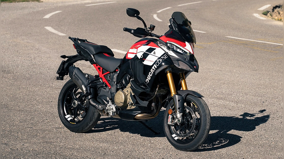 Ducati Multistrada V4 Pikes Peak Unveiled With MotoGP-Inspired Livery Ahead of 2027 India Launch
