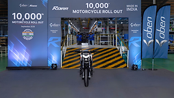 Oben Electric Crosses 10000 Motorcycle Production Milestone
