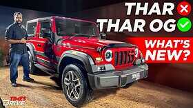 Mahindra Thar OG Walkaround - New Features 4x4 Tech and Price Thar Facelift Times Drive