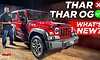 Mahindra Thar OG Walkaround - New Features 4x4 Tech and Price  Thar Facelift  Times Drive