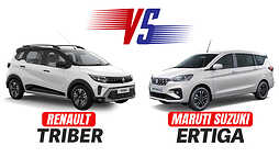 Renault Triber vs Maruti Suzuki Ertiga Spec Comparison Whats Different