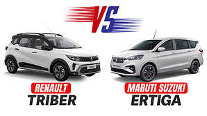 Renault Triber vs Maruti Suzuki Ertiga Spec Comparison Whats Different