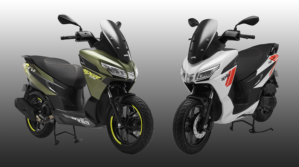 Aprilia SXR GT 125 175 Unveiled Ahead of India Launch Bookings Open