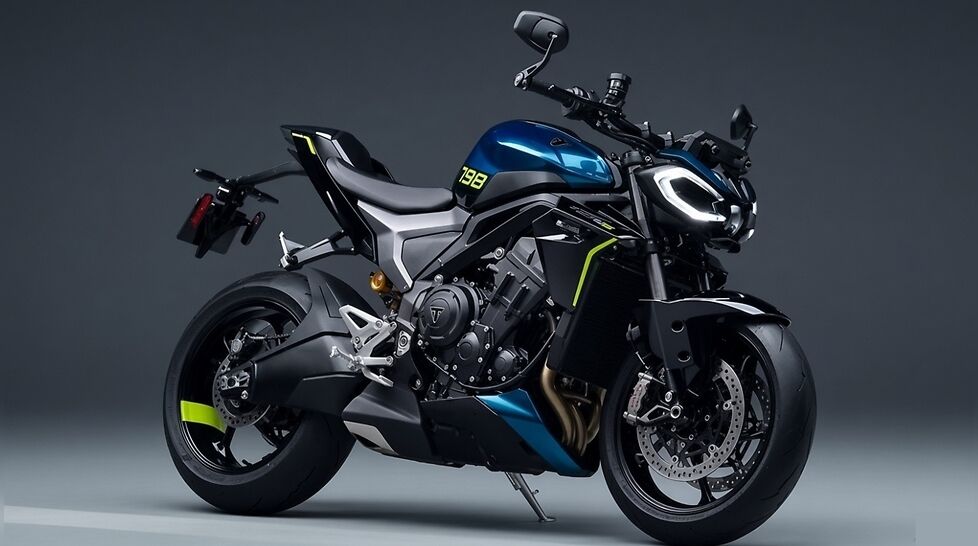 Triumph Street Triple 798 Revealed Globally Gets Bigger Engine New Chassis and Sharper Design