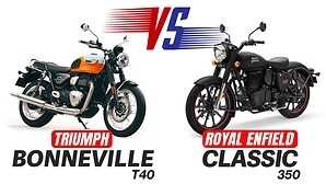 Triumph Bonneville T40 vs Royal Enfield Classic 350 Spec Comparison Whats Different