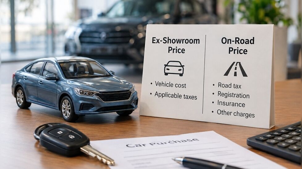 Ex-Showroom vs On-Road Price What is The Difference and What Do You Actually Pay