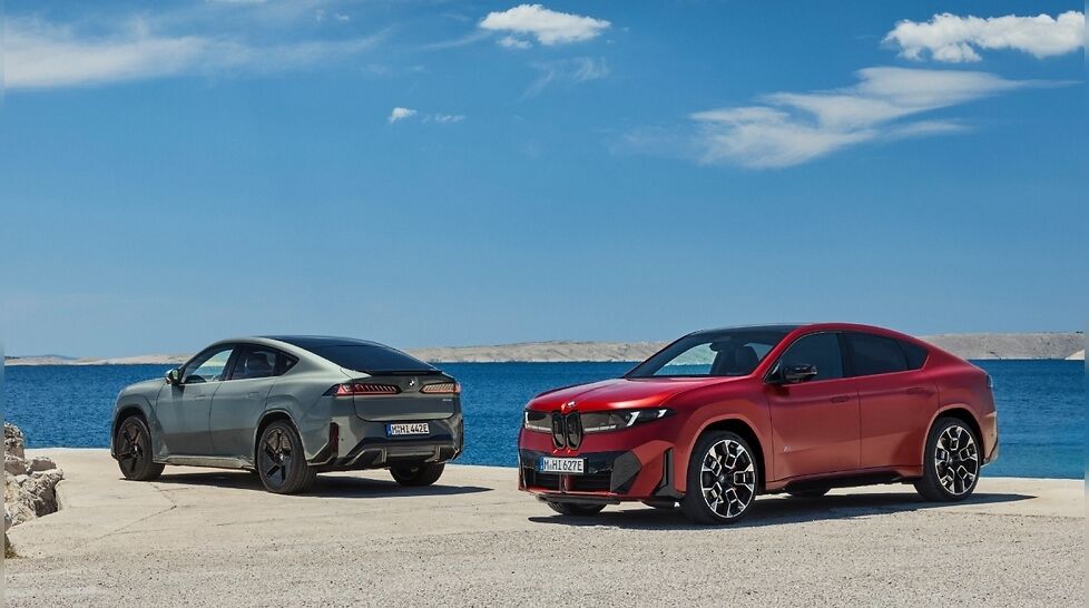 BMW iX4 Revealed New Electric Coupe SUV Gets 611bhp Engine and AWD