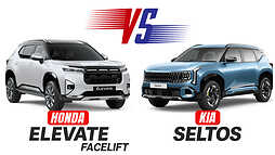 Honda Elevate Facelift vs Kia Seltos Spec Comparison Whats Different