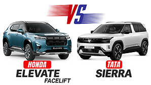 Honda Elevate Facelift vs Tata Sierra Spec Comparison Whats Different
