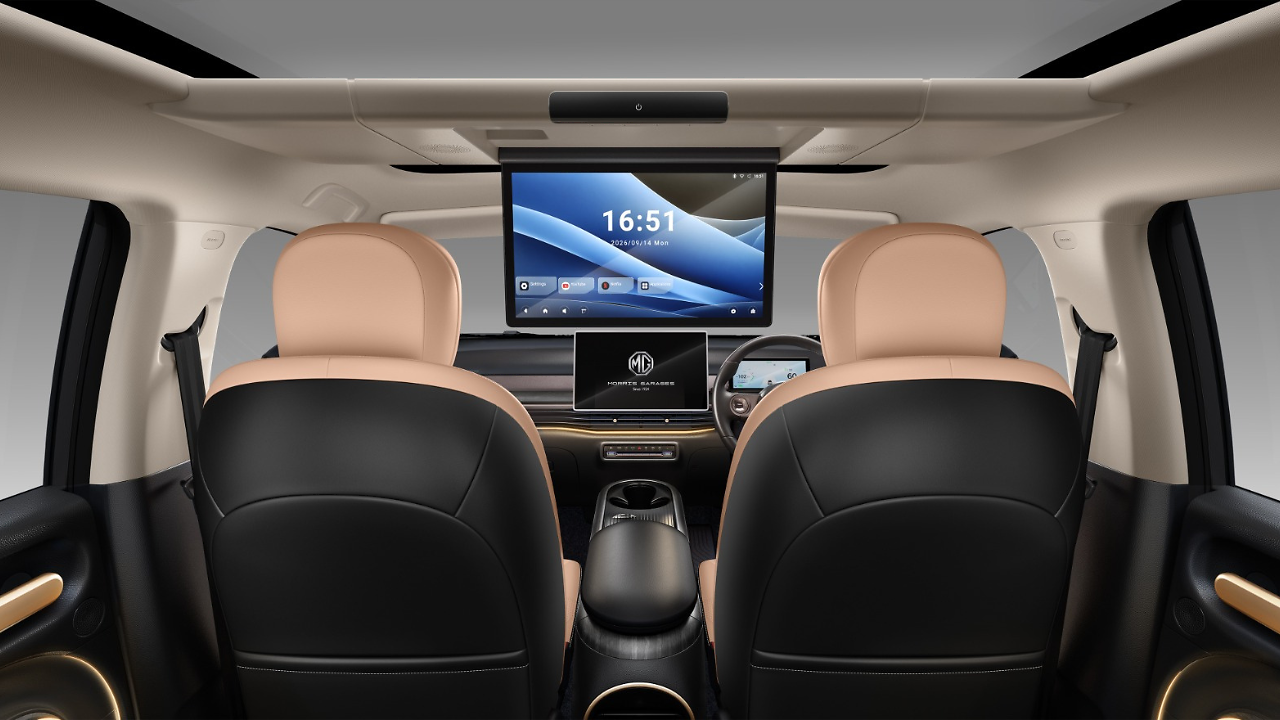 MG Windsor EV Indulge Edition Cabin