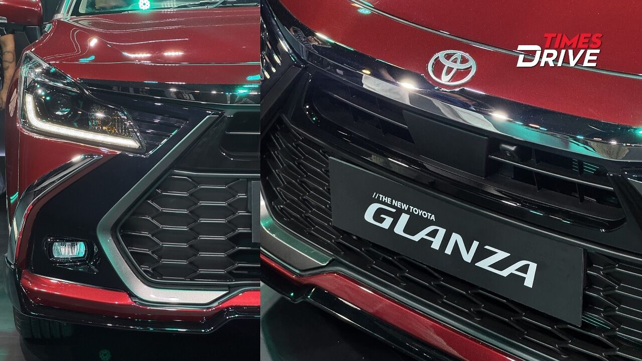 Toyota Glanza Facelift Revised Front Design and New Colour Options