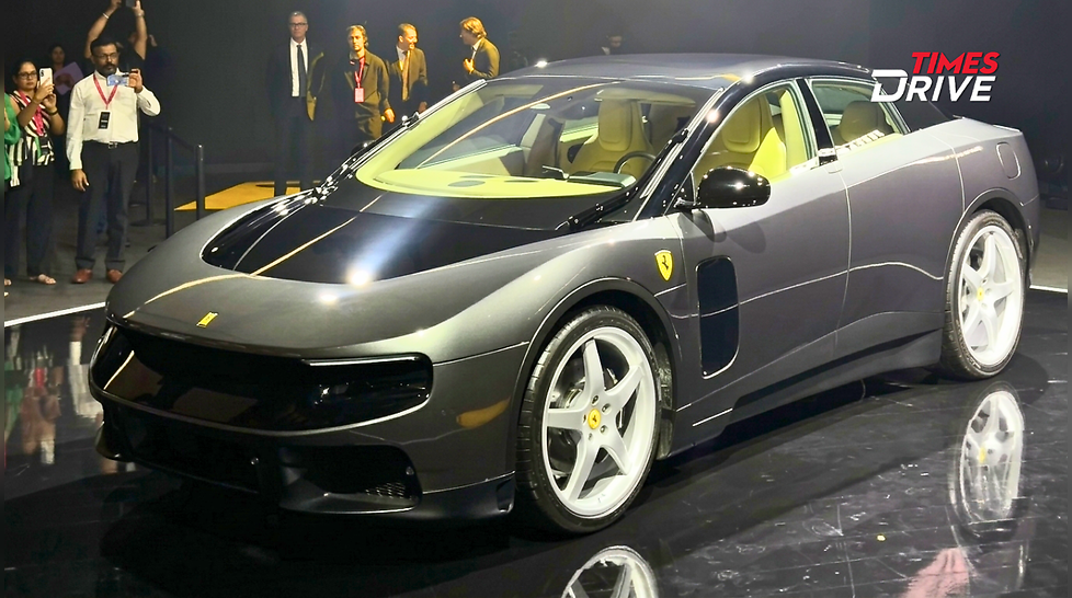 Ferrari Luce EV Debuts in India with 1050PS Electric Powertrain  530 Km Range