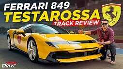Ferrari 849 Testarossa Track Review The Most INSANE Ferrari in India  Times Drive