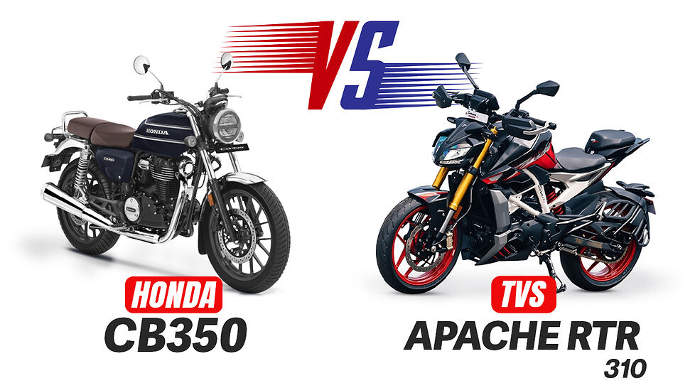 Honda CB350 vs TVS Apache RTR 310 Spec Comparison Whats Different