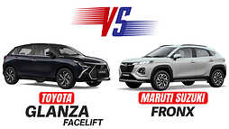 Toyota Glanza Facelift vs Maruti Suzuki Fronx Spec Comparison Whats Different