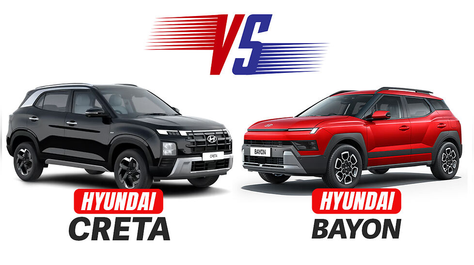 Hyundai Bayon vs Creta Spec Comparison Whats Different