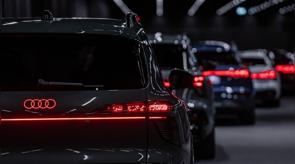 Audi Q9 Debuts Worlds First Curved Digital OLED Rear Lights All You Need to Know