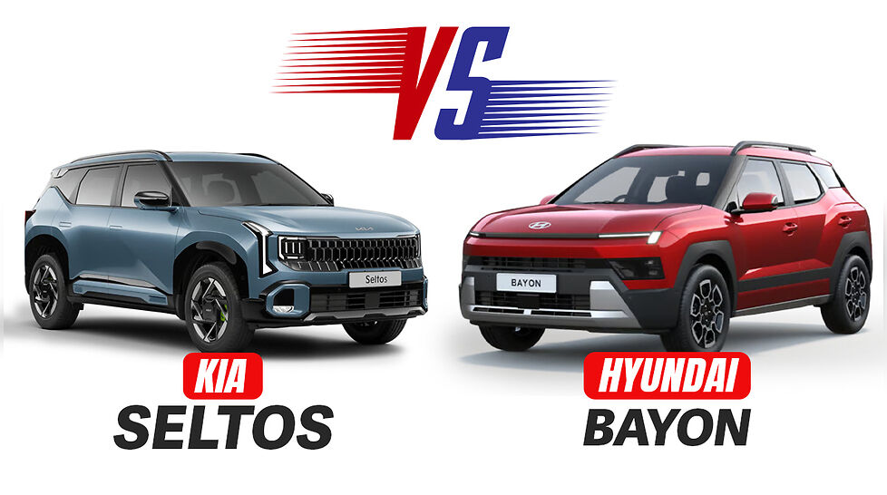 Hyundai Bayon vs Kia Seltos Spec Comparison Whats Different