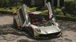 Aston Martin Valhalla Spider Unveiled with V8 Hybrid Engine Deliveries to Begin in 2027